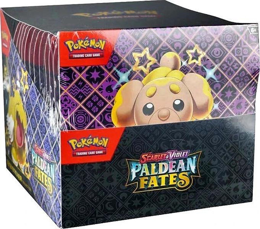Pokemon Paldean Fates Tech Sticker Collection- Sealed Display