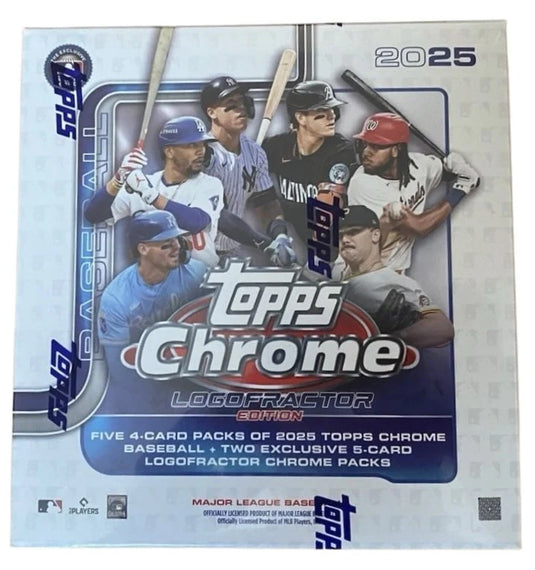 2025 Topps Chrome Baseball Logofractor Edition Box - Northwest Card Company