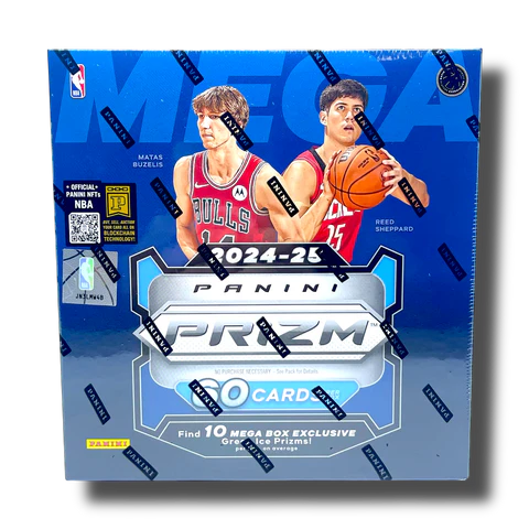 2024/25 Panini Prizm Basketball Hobby Mega Box (Green Ice) - Northwest Card Company