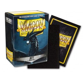 Dragon Shield Sleeves: Standard Matte - Jet 100CT - Northwest Card Company