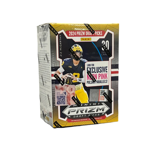 2024 Panini Prizm Draft Picks Football 6-Pack Hobby Blaster Box (Neon Pink Pulsar) - Northwest Card Company