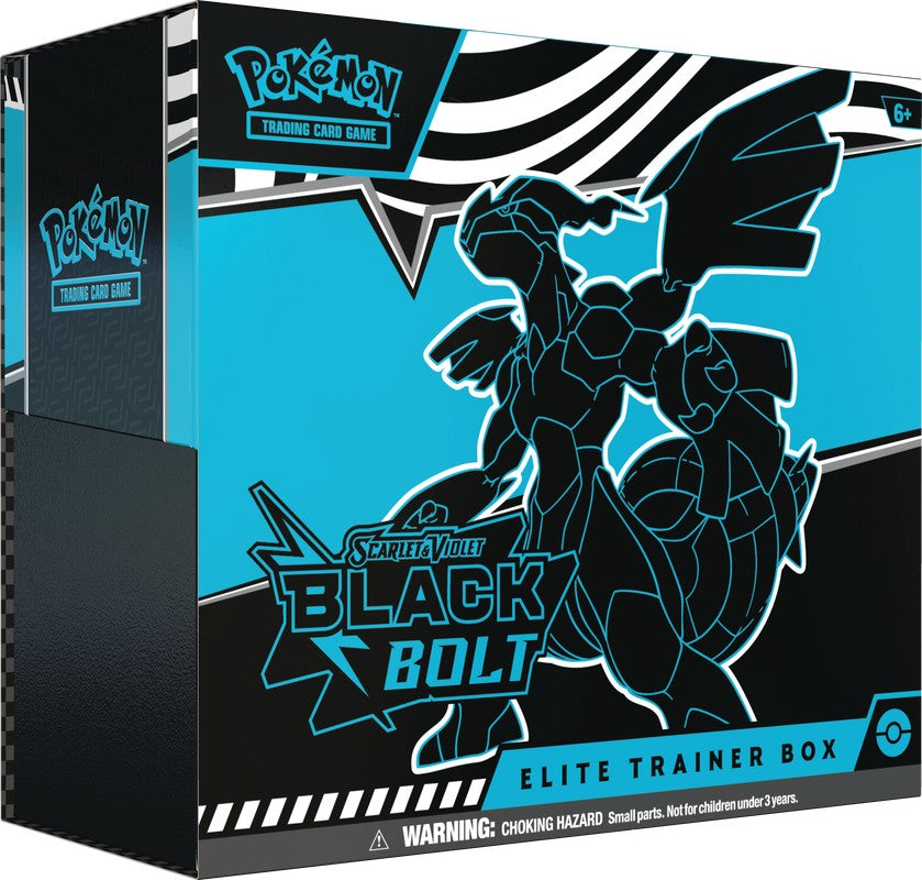 Scarlet & Violet Black Bolt Elite Trainer Box Pokemon TCG Scarlet & Violet Black Bolt Elite Trainer Box Pokemon TCG