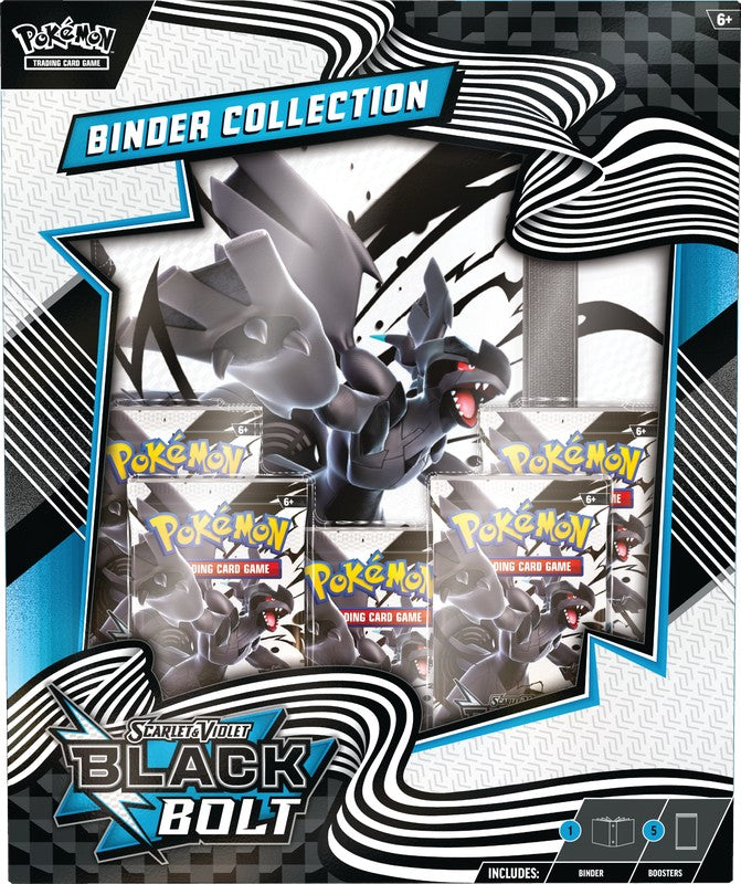 Pokemon SV 10.5- Black Bolt Binder Collection Pokemon SV 10.5- Black Bolt Binder Collection