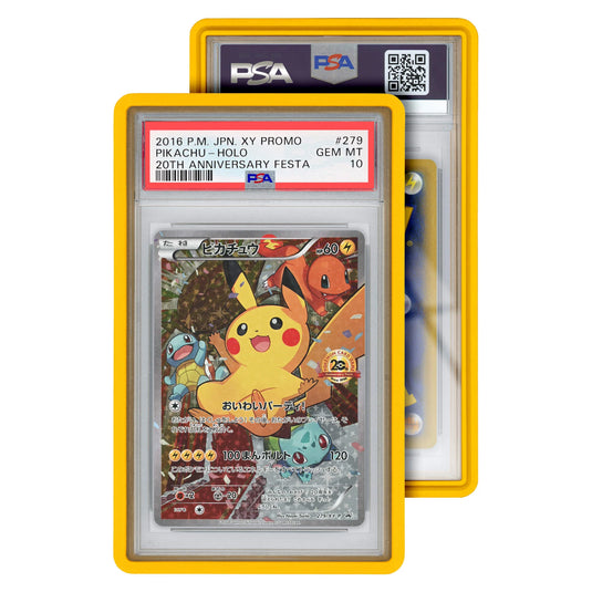 GradedGuard Standard Case (PSA)- Yellow - Northwest Card Company