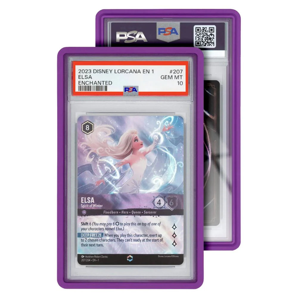psaケース(Graded Guard)　purple 3枚 GradedGuard Standard Case (PSA)- Purple