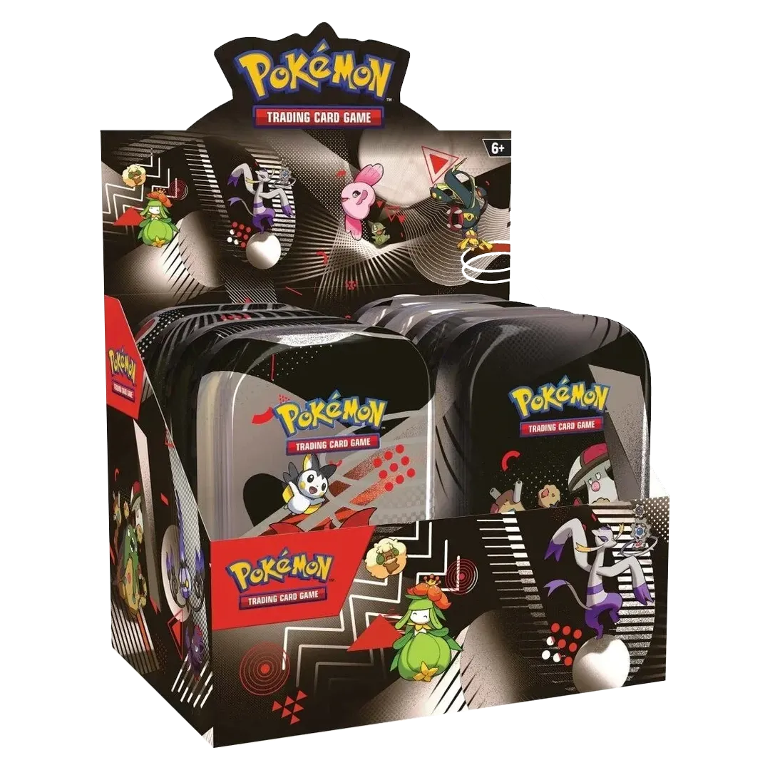 pokemon unova cards Mini Tin Display Violet—Black Bolt expansion and ONE PIECE Card Game] Pack Options::Meganium (Heavy) Destined Rivals