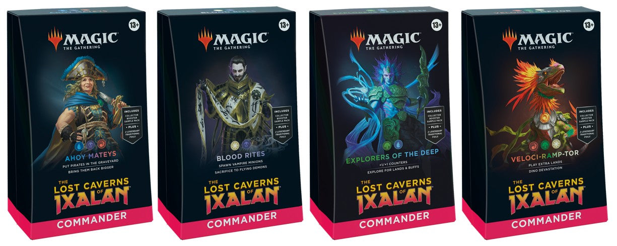 Magic: The Gathering - Lost Caverns of Ixalan Commander Deck (4ct) Magic: The Gathering - Lost Caverns of Ixalan Commander Deck (4ct)