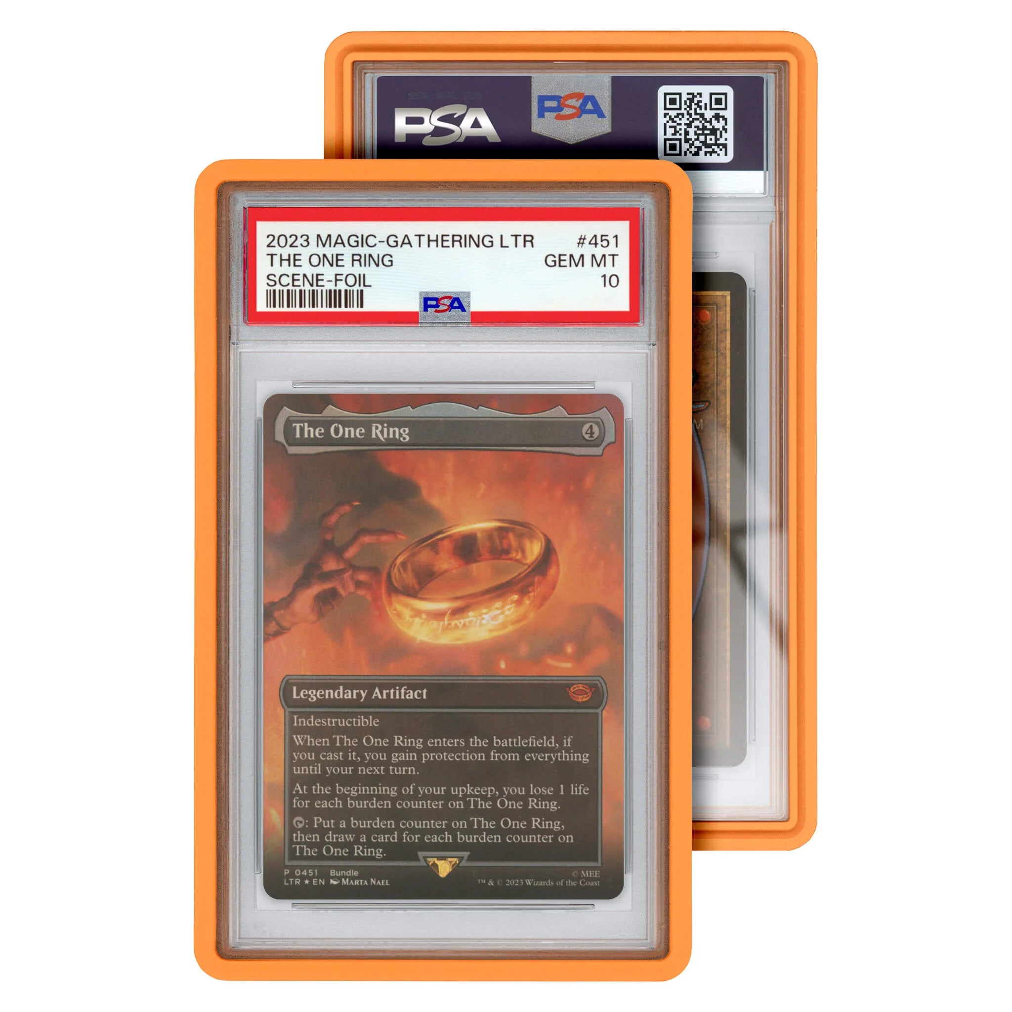 PSA Standard Graded Guard Case Orange PSA Standard Graded Guard Case Orange