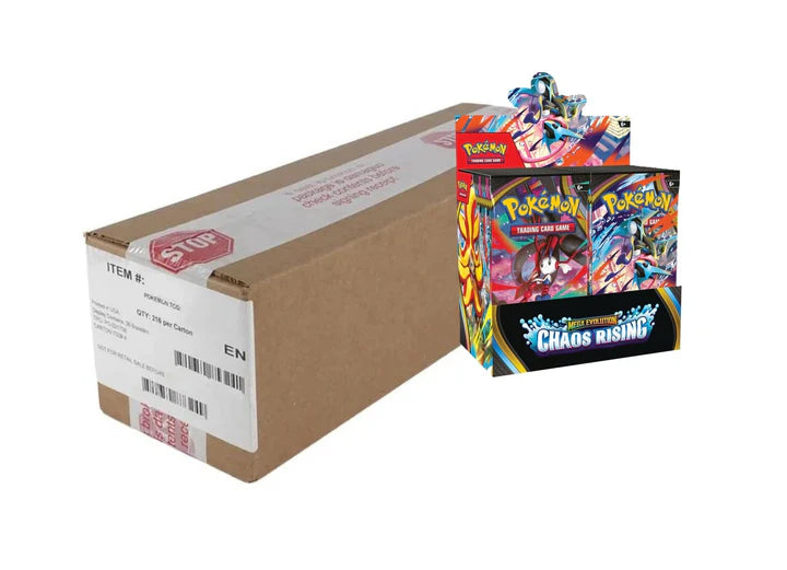 booster boxes near me Pokemon Chaos Rising Box Case What's a good card geekstop case and experience the excitement Pack Options::Poliwrath (Heavy)