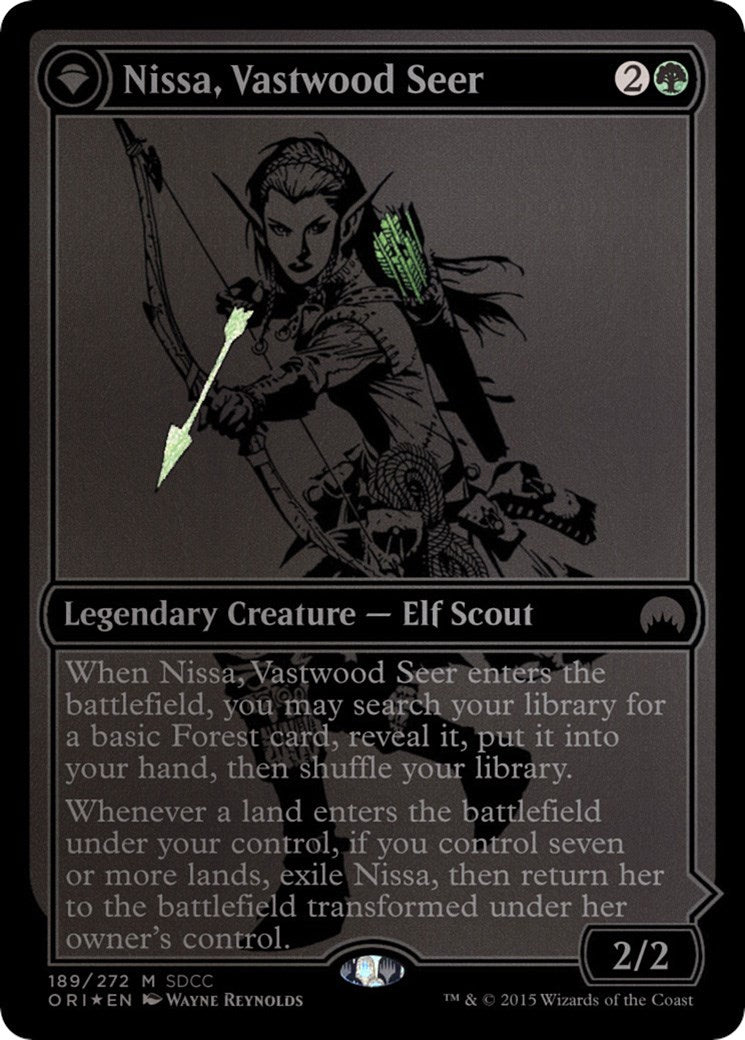 Load image into Gallery viewer, Nissa, Vastwood Seer (SDCC 2015 Exclusive)
