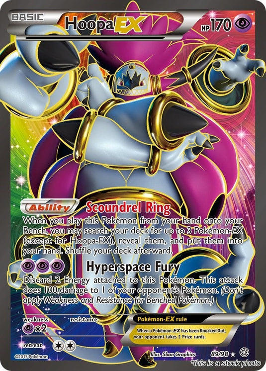 Hoopa EX (89 Full Art)