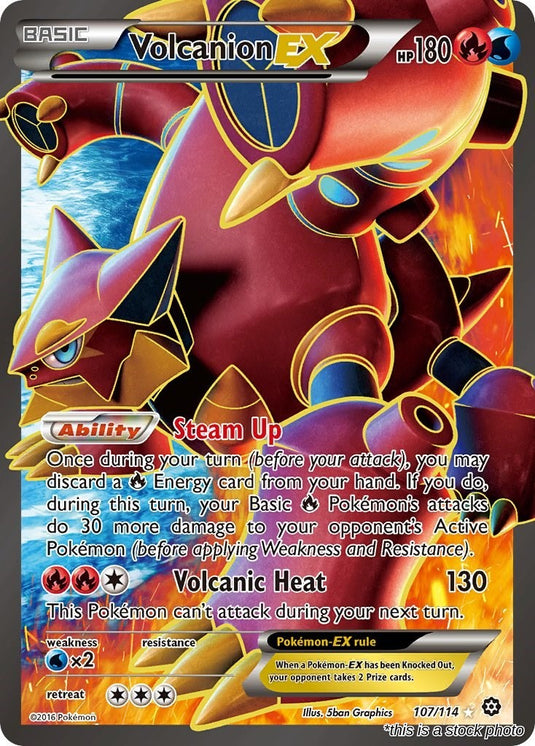 Volcanion EX (Full Art)