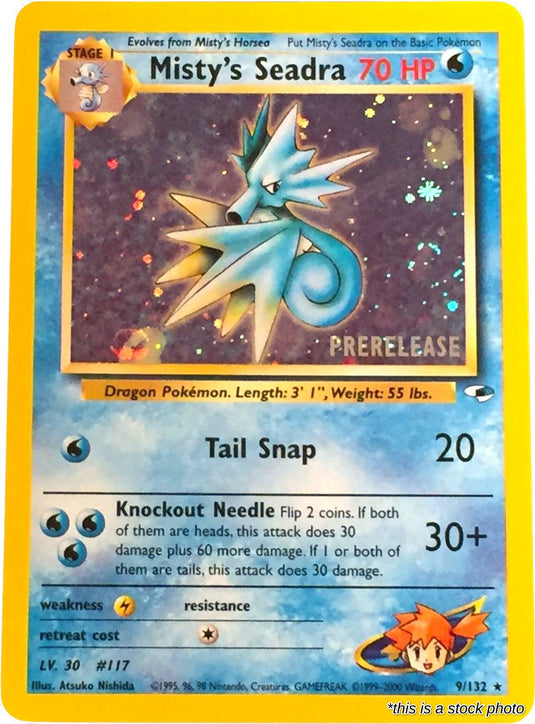 Misty's Seadra (Prerelease)