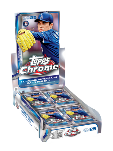 2025 Topps Chrome Baseball Hobby Box - Northwest Card Company