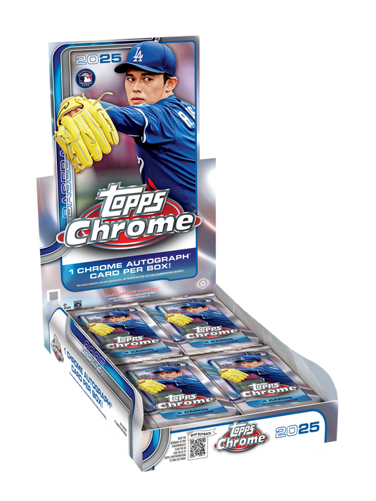 2025 Topps Chrome Baseball Hobby Box - Northwest Card Company