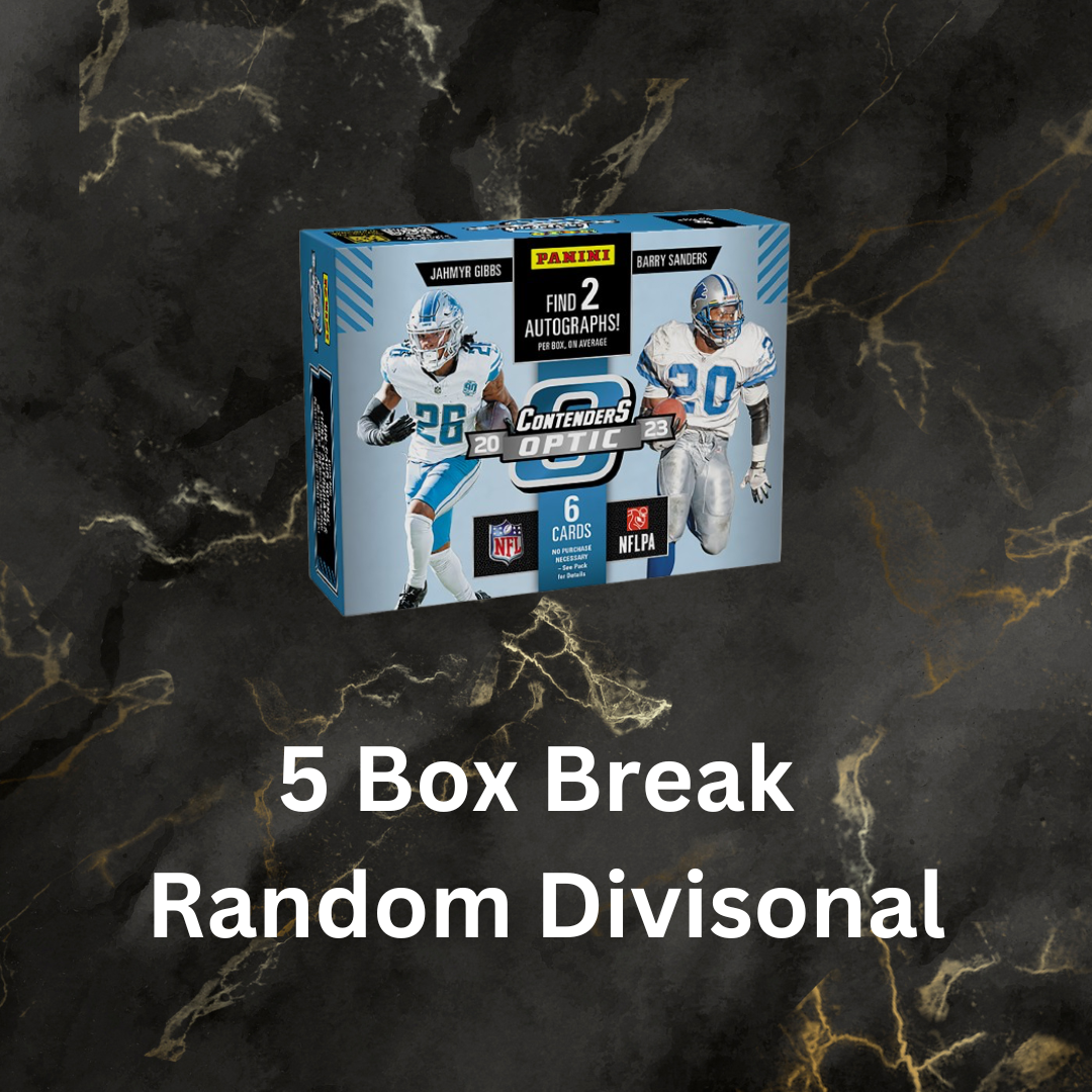 2023 Panini Contenders Optic Football- 1/4 Case Break Random Divisional