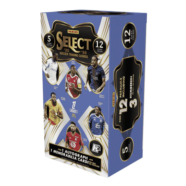 Panini Select soccer シャビ チャビ　ツインオート 1of1 2025/26 Panini Select Ligue 1 Soccer H2 Box