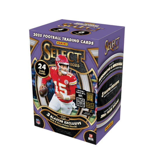 2025 Panini Select Football Blaster (Red & Blue Prizm) - Northwest Card Company