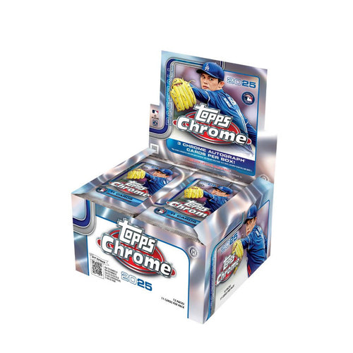 2025 Topps Chrome Baseball Hobby Jumbo Box - Northwest Card Company
