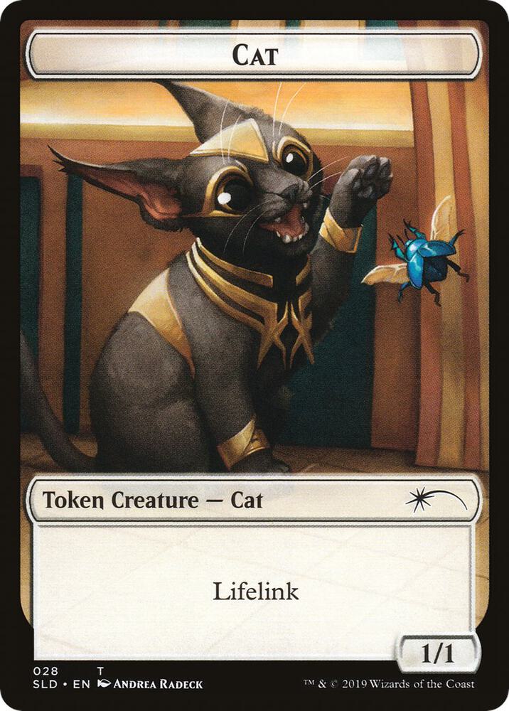 Load image into Gallery viewer, Cat (027) // Cat (028) Double-sided Token (Back)
