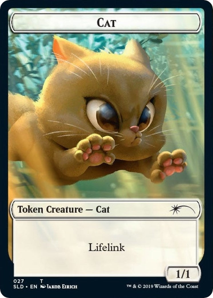Load image into Gallery viewer, Cat (027) // Cat (028) Double-sided Token
