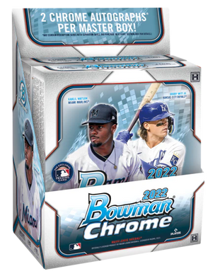 2022 Bowman Chrome Baseball Hobby Box - Northwest Card Company