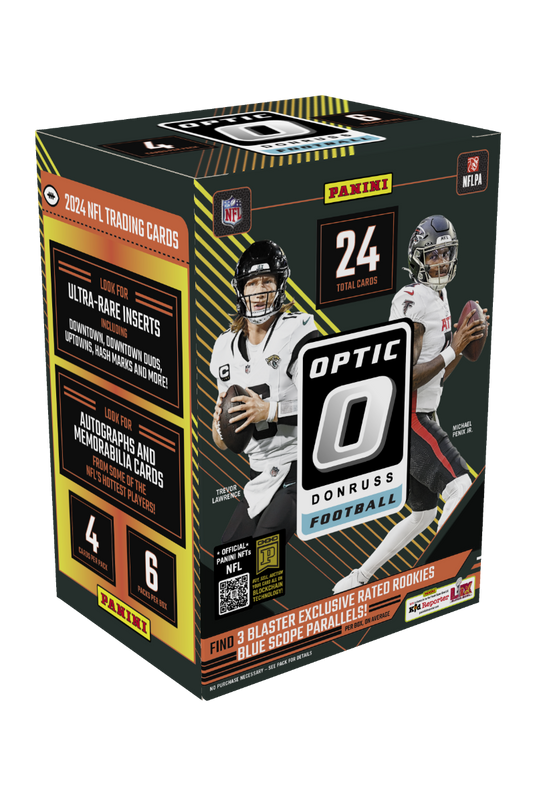 2024 Panini Donruss Optic Football Hobby Blaster Box (Blue Scope)
