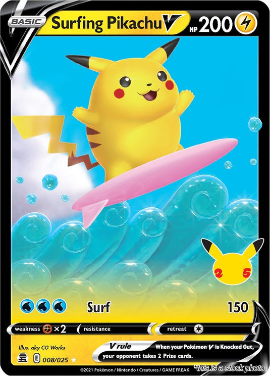 Surfing Pikachu V