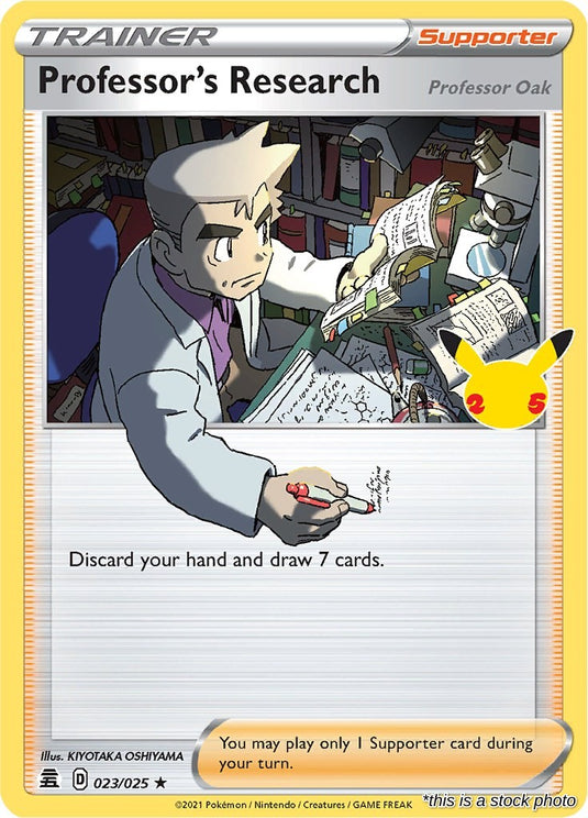 Professor's Research [Professor Oak]