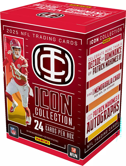 Panini 2025 Authentically Patrick Mahomes Icon Collection Blaster Box - Northwest Card Company