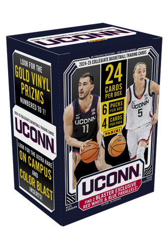 2024/25 Panini UConn Collegiate Basketball 6-Pack Blaster Box - Northwest Card Company