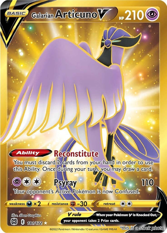 Galarian Articuno V (Secret)