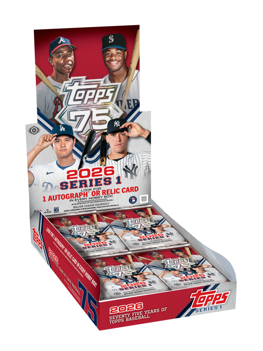 2026 Topps Series 1 Baseball Hobby Box - Northwest Card Company
