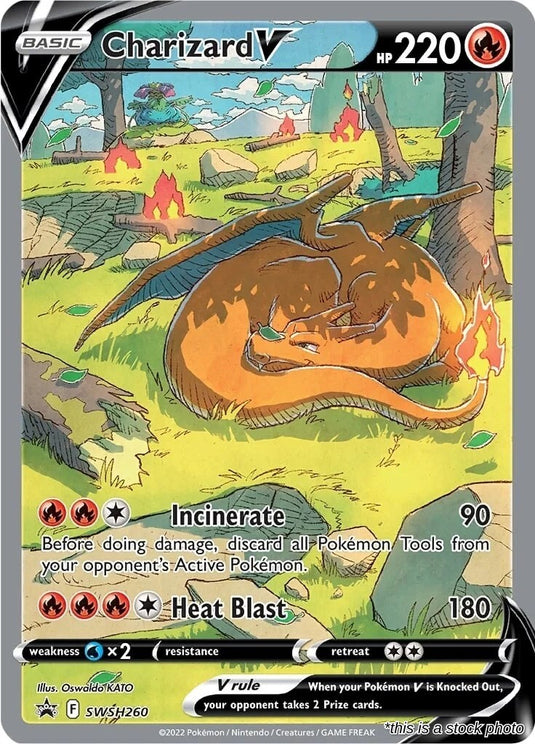 Charizard V - SWSH260
