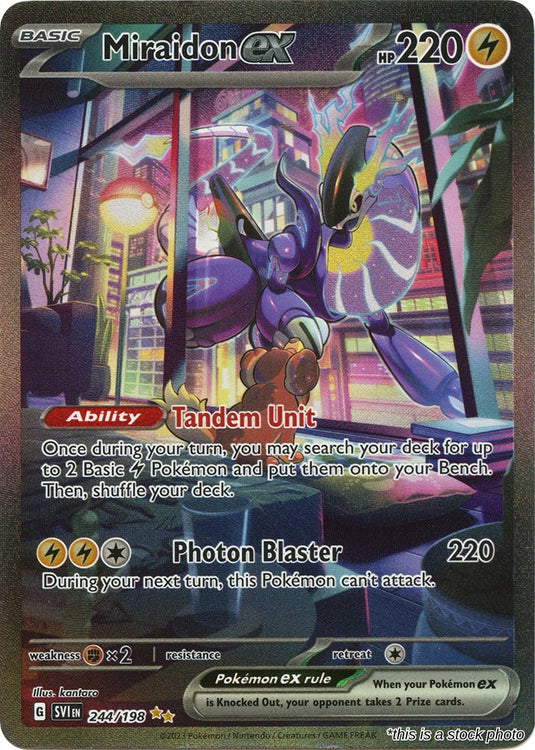 Miraidon ex - 244/198