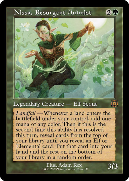Nissa, Resurgent Animist (Retro Frame)
