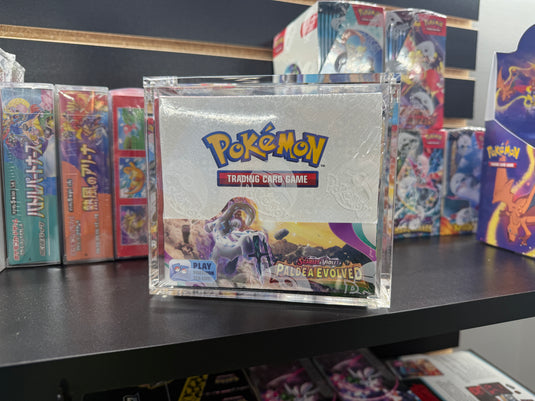 Acrylic Magnetic Pokemon Booster Box Display Case - Northwest Card Company