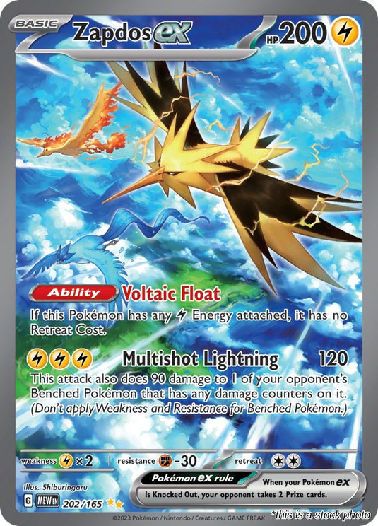 Zapdos ex - 202/165