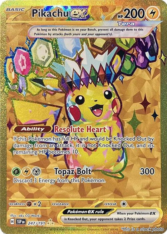 Pikachu ex - 247/191