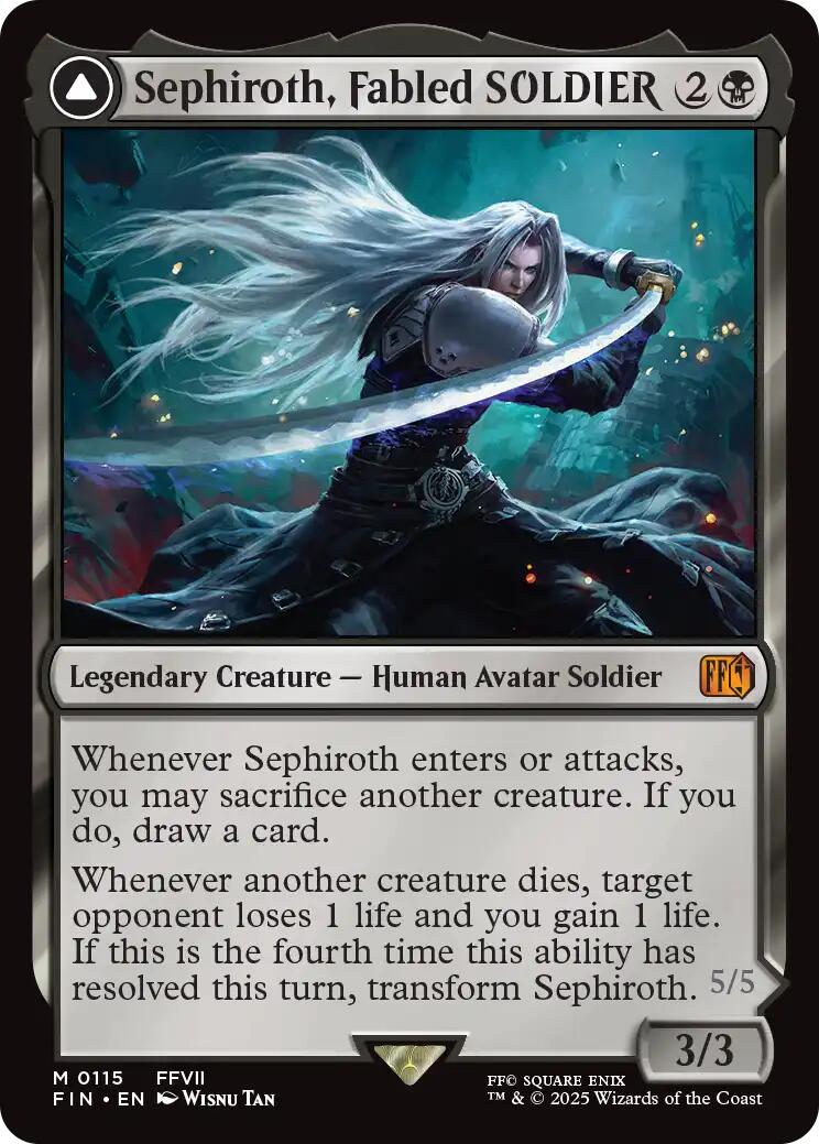 Load image into Gallery viewer, Sephiroth, Fabled SOLDIER
