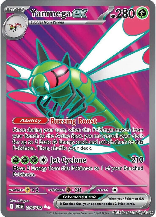 Yanmega ex - 206/182
