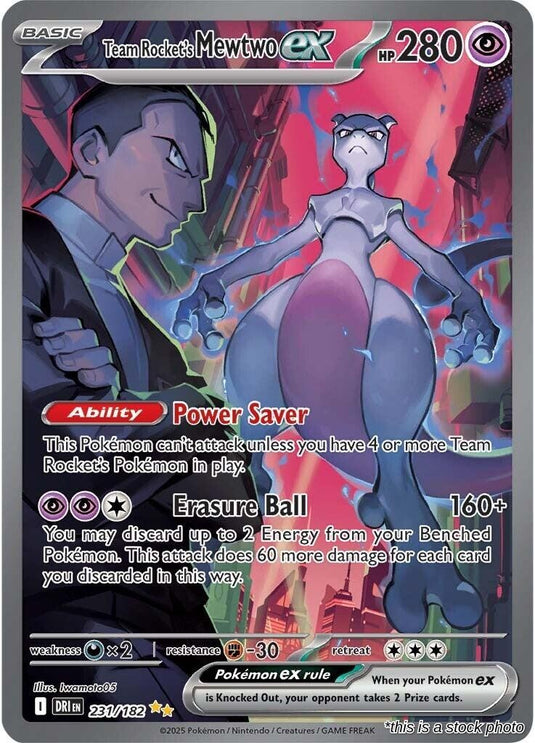 Team Rocket's Mewtwo ex - 231/182