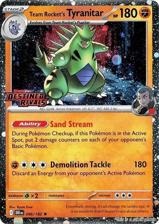 Team Rocket's Tyranitar (Prerelease)