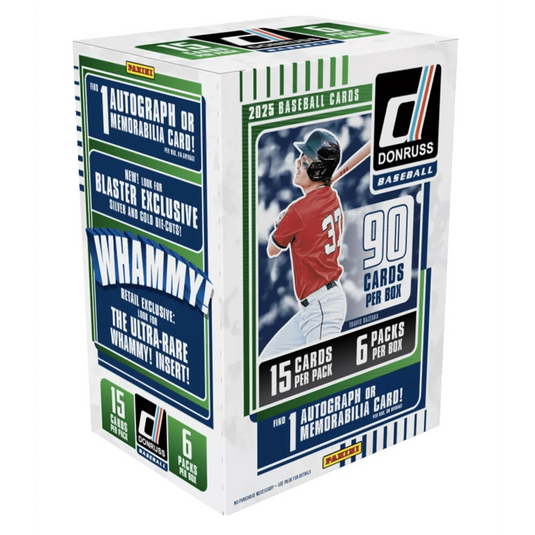 2025 Panini Donruss Baseball 6-Pack Hobby Blaster Box