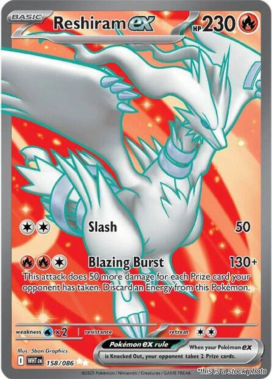 Reshiram ex - 158/086
