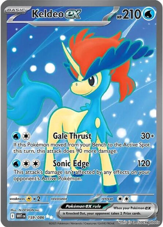 Keldeo ex - 159/086