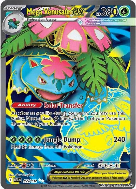Mega Venusaur ex - 155/132