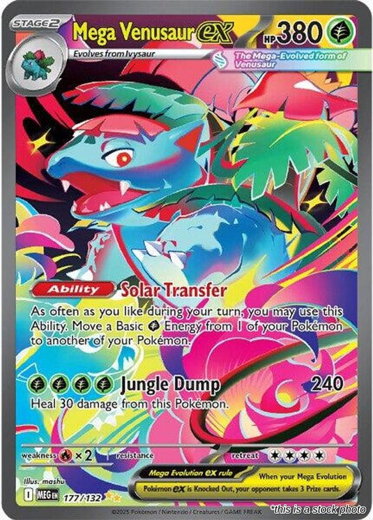 Mega Venusaur ex - 177/132