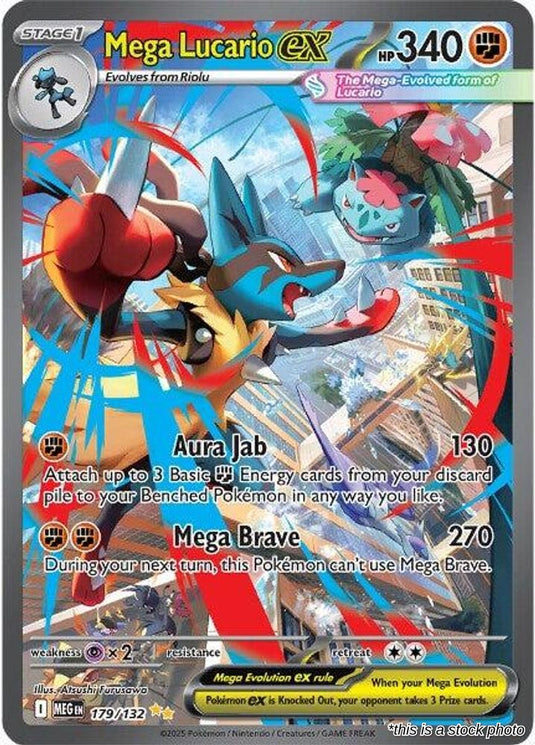 Mega Lucario ex - 179/132