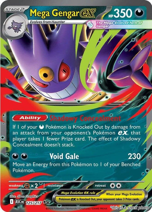 Mega Gengar ex - 125/217